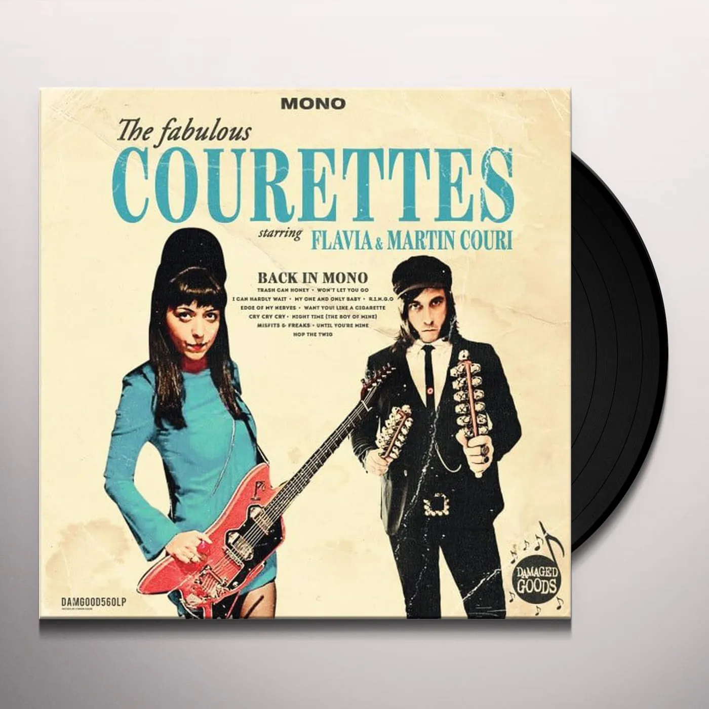 The Courettes Back In Mono Vinyl Record