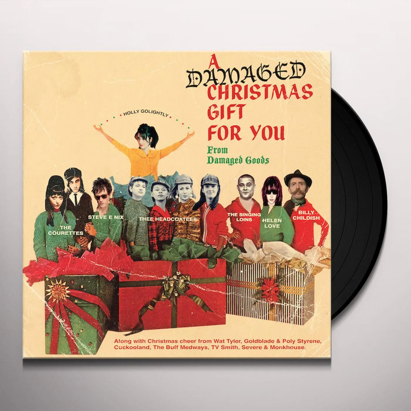 DAMAGED CHRISTMAS GIFT FOR YOU / VARIOUS Vinyl Record