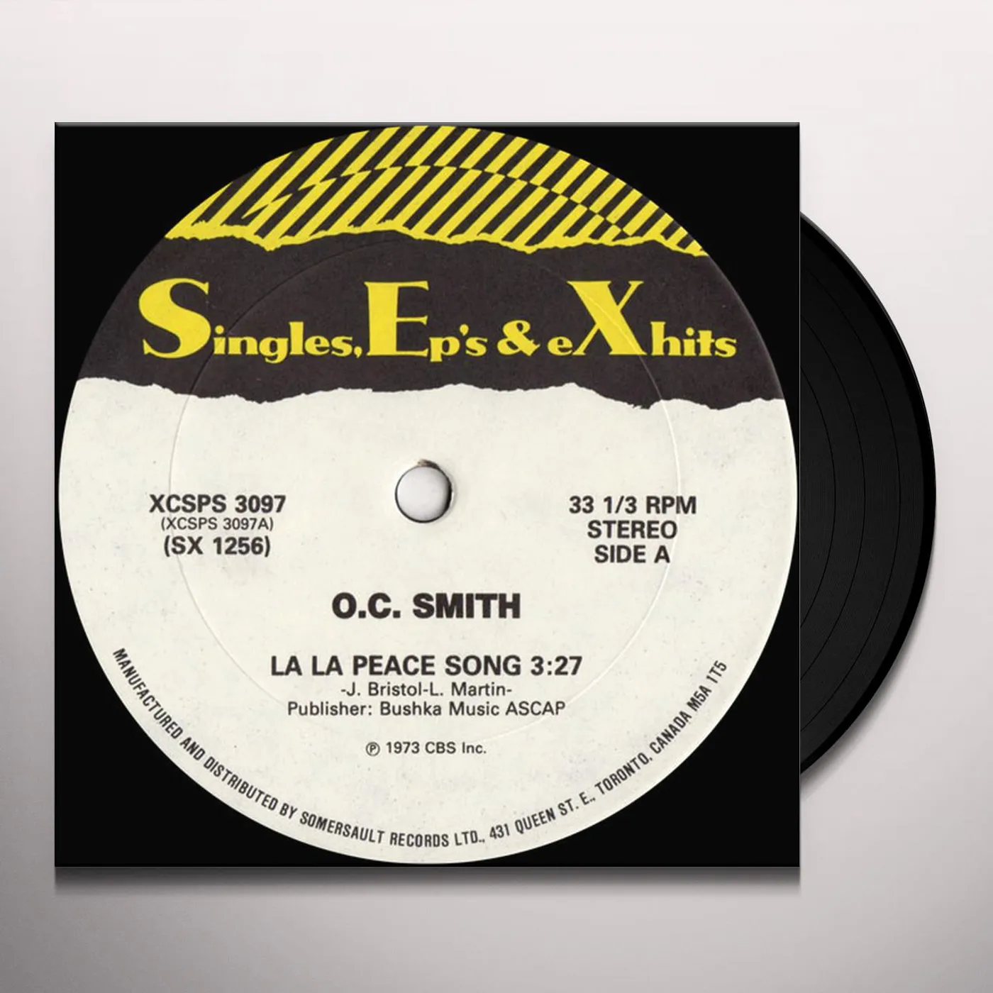 Earth Wind & Fire / O.C. Smith SUN GODDESS / LA LA PEACE SONG Vinyl Record