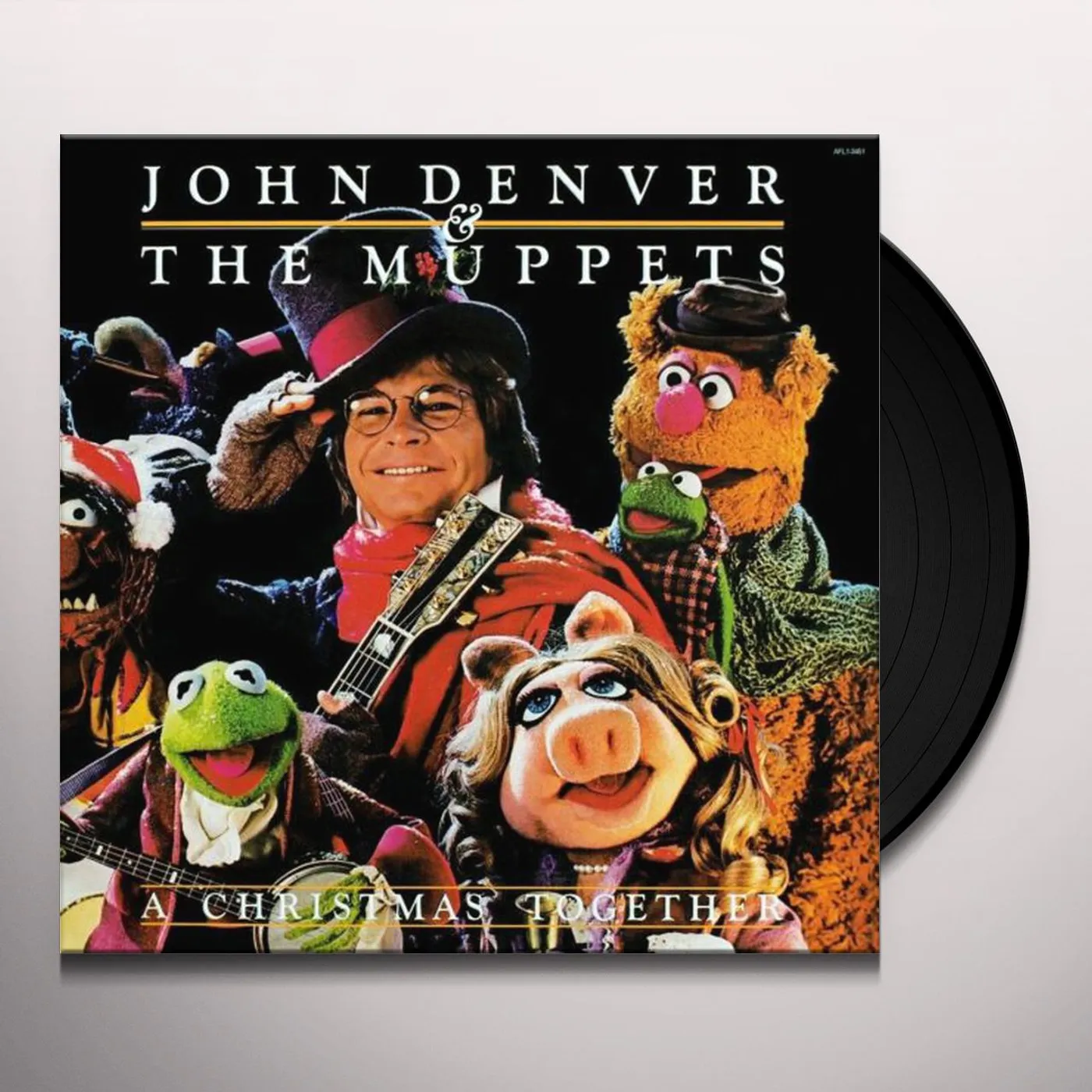 John Denver & The Muppets CHRISTMAS TOGETHER Vinyl Record