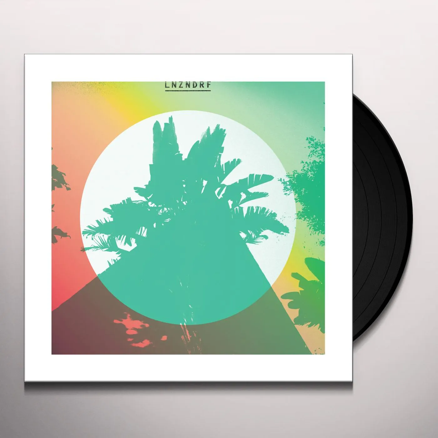 LNZNDRF Green Roses Vinyl Record