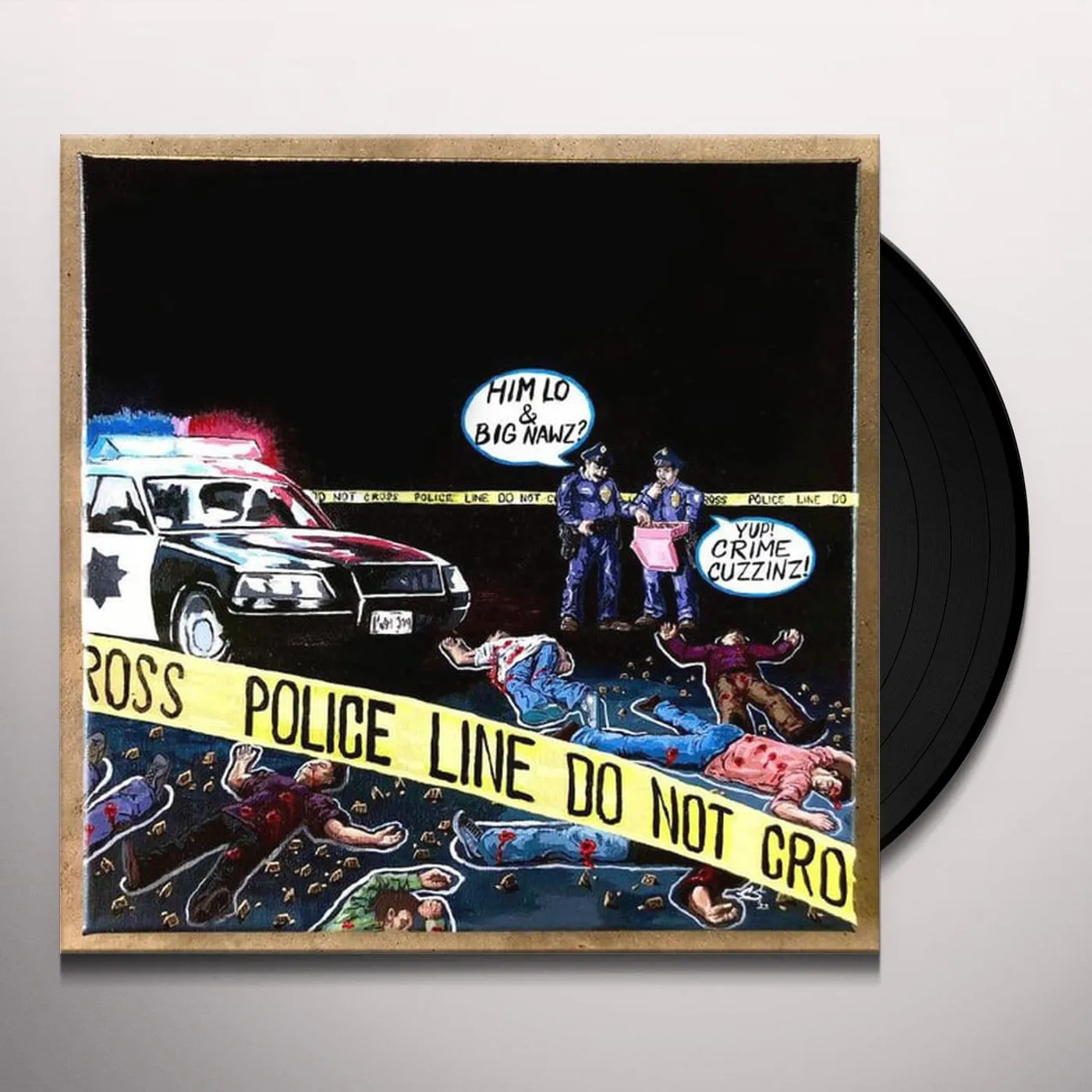 Da Buze Bruvaz PRESENTS CRIME CUZZINZ: YELLOW TAPE N SHELL CASEZ Vinyl Record