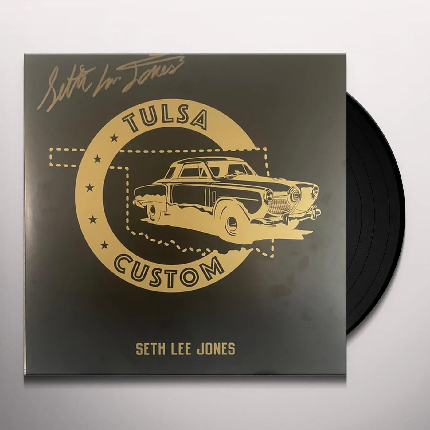 Seth Lee Jones Tulsa Custom Vinyl Record