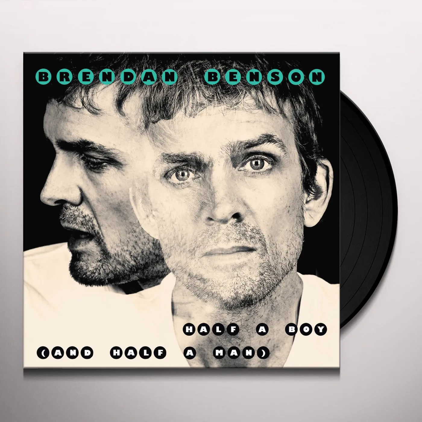 Brandon Benson HALF A BOY (AND HALF A MAN) / BIG KID FACE Vinyl Record