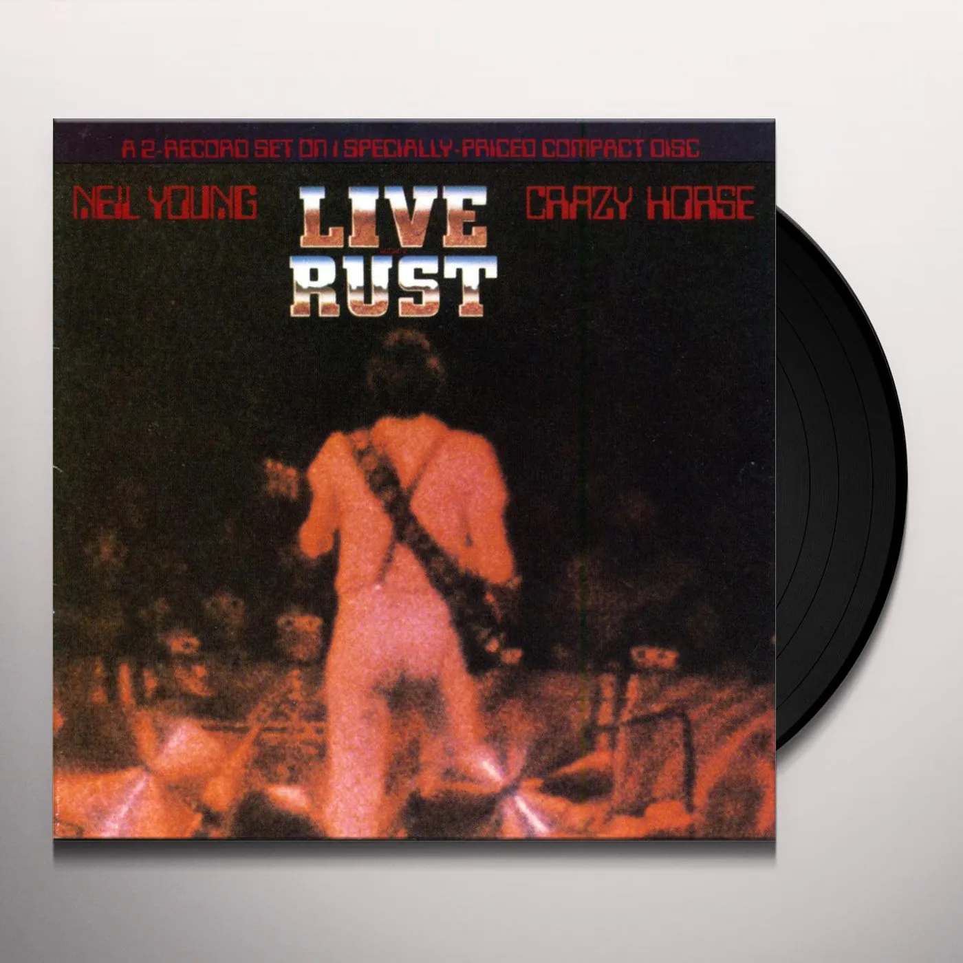 Neil Young & Crazy Horse LIVE RUST (REMASTERED) Vinyl Record