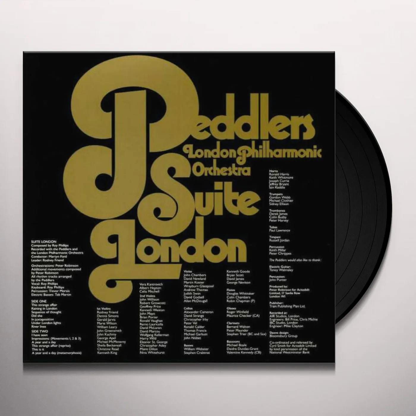 Peddlers / London Philharmonic Orchestra SUITE LONDON & EXTRAS Vinyl Record