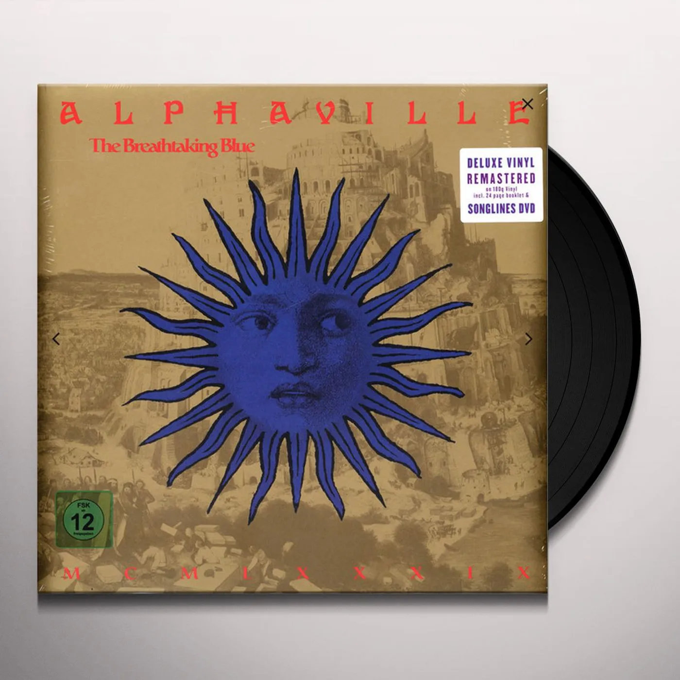 Alphaville BREATHTAKING BLUE (DELUXE VINYL/LP/DVD) Vinyl Record
