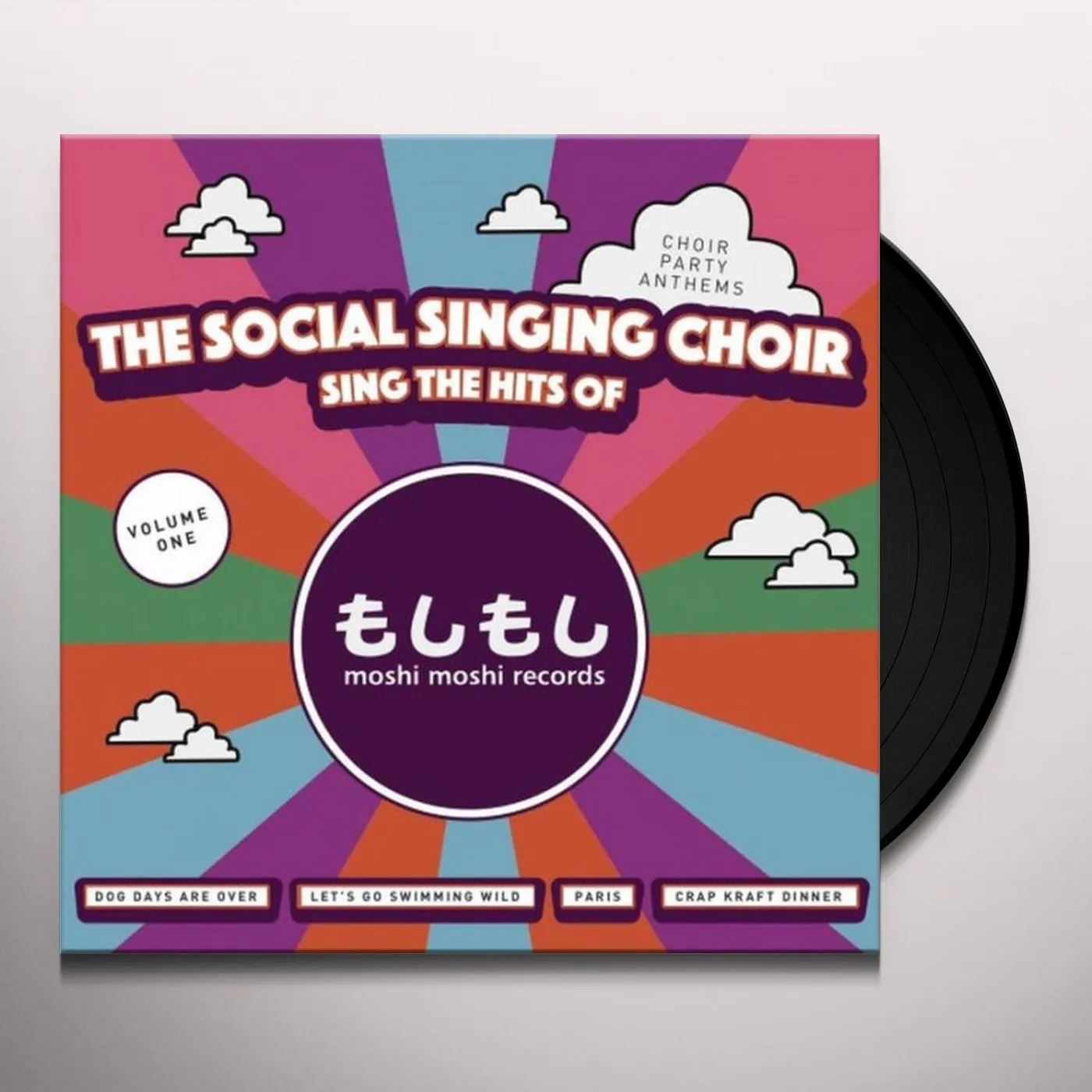 The Social Singing Choir SINGS THE HITS OF MOSHI MOSHI RECORDS Vinyl Record