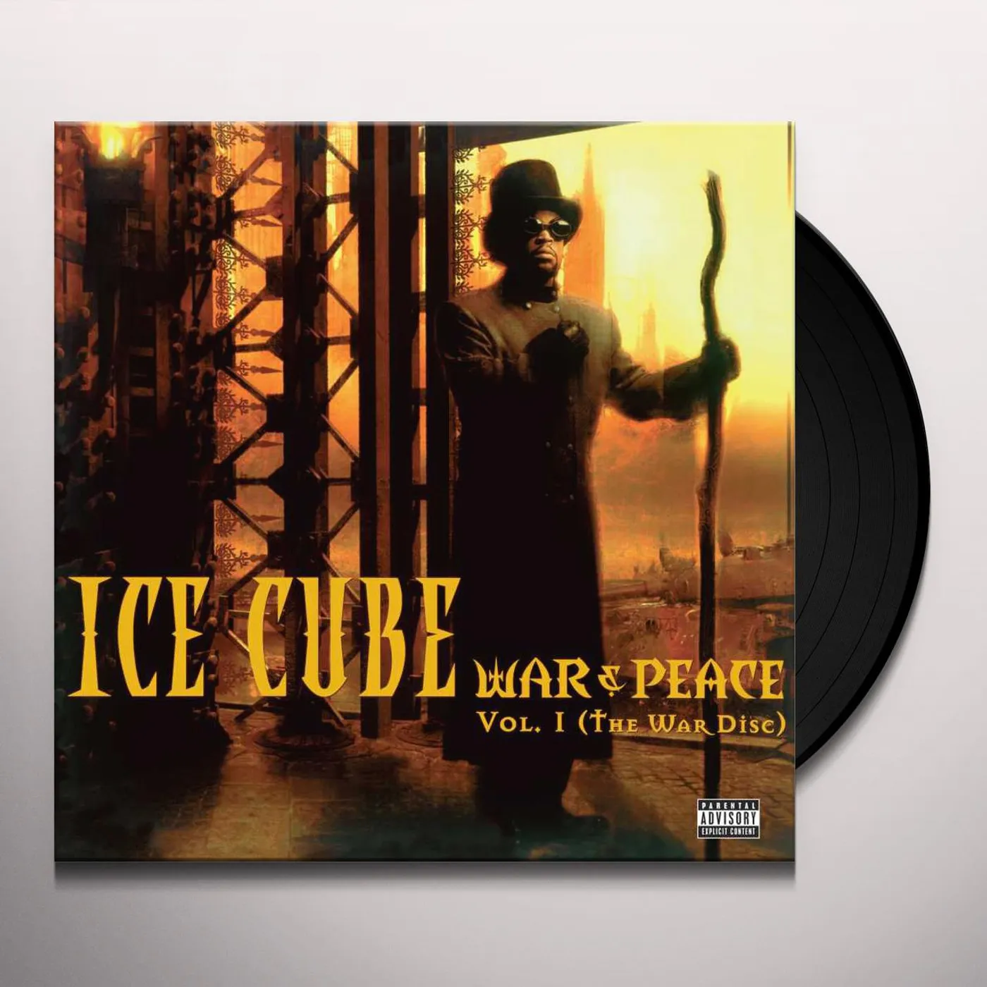 Ice Cube WAR & PEACE 1 (THE WAR DISC) Vinyl Record