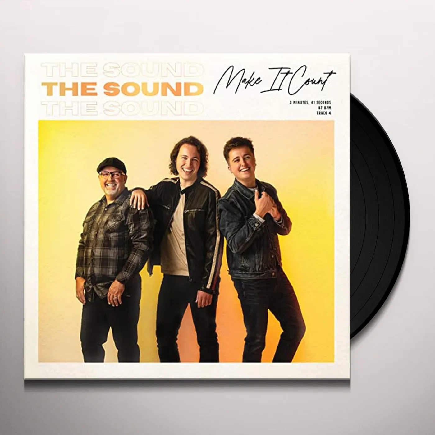 The Sound MAKE IT COUNT Vinyl Record