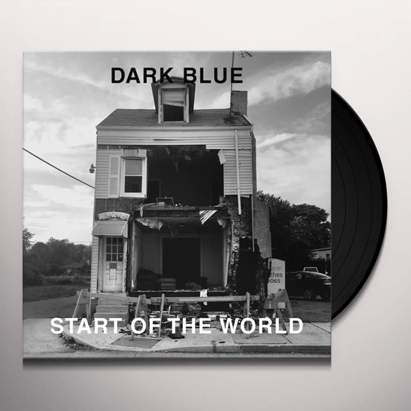 Dark Blue Start of the World Vinyl Record