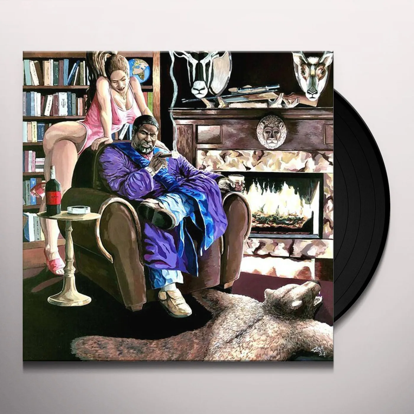 Da Buze Bruvaz Presents Him Lo X Giallo Point EBENEZER MAXWELL (INTERNATIONAL MAN OF LEISURE) (L Vinyl Record