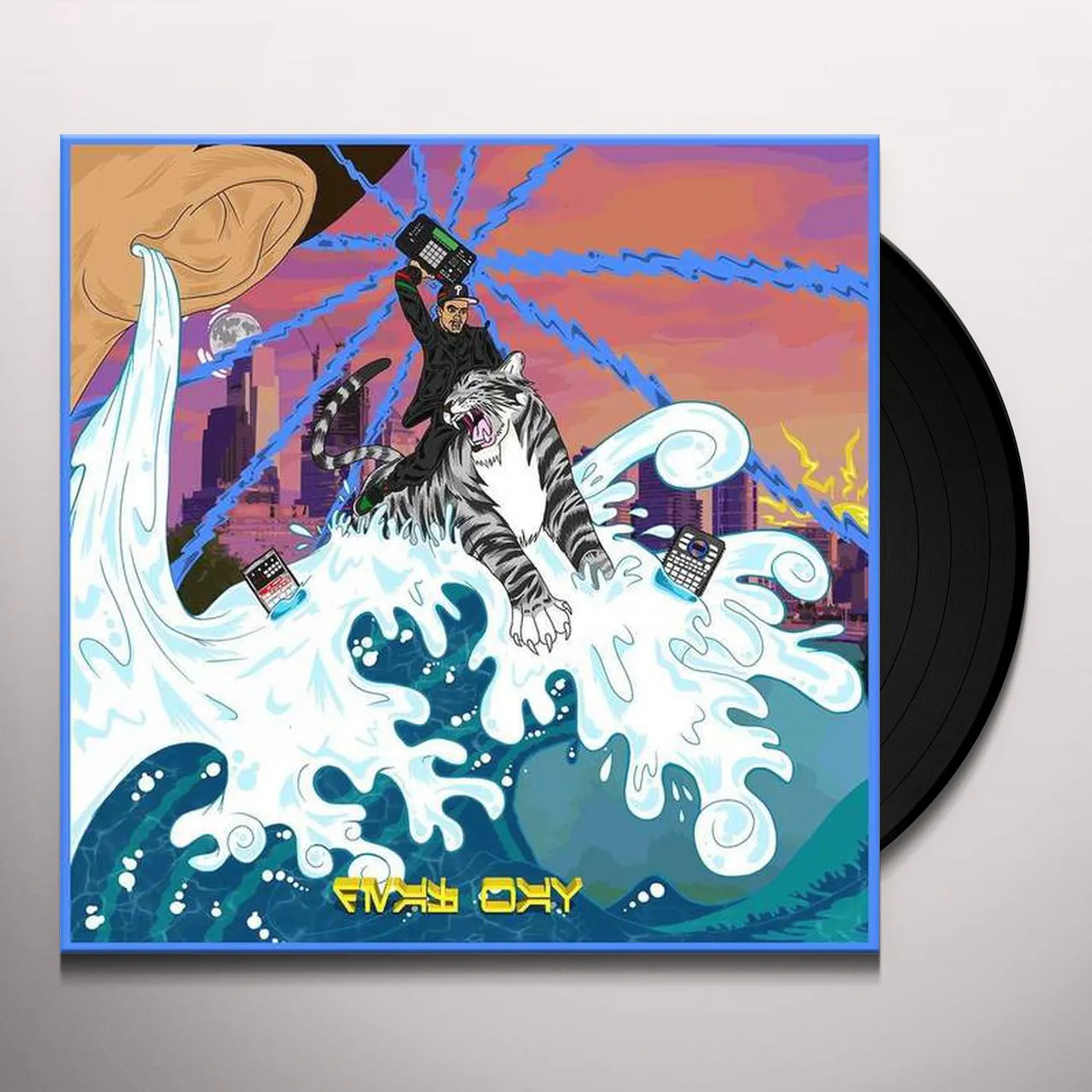 Q Three Aka Ear. Drum DEAF WAV Vinyl Record
