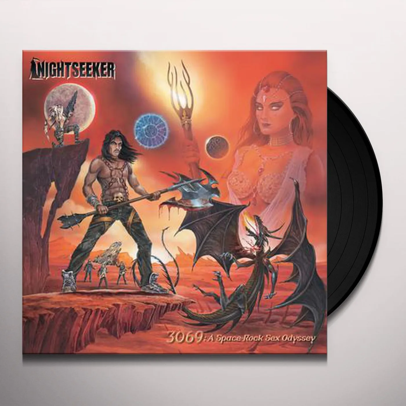 NIGHTSEEKER - 3069: SPACE-ROCK SEX ODYSSEY Vinyl Record