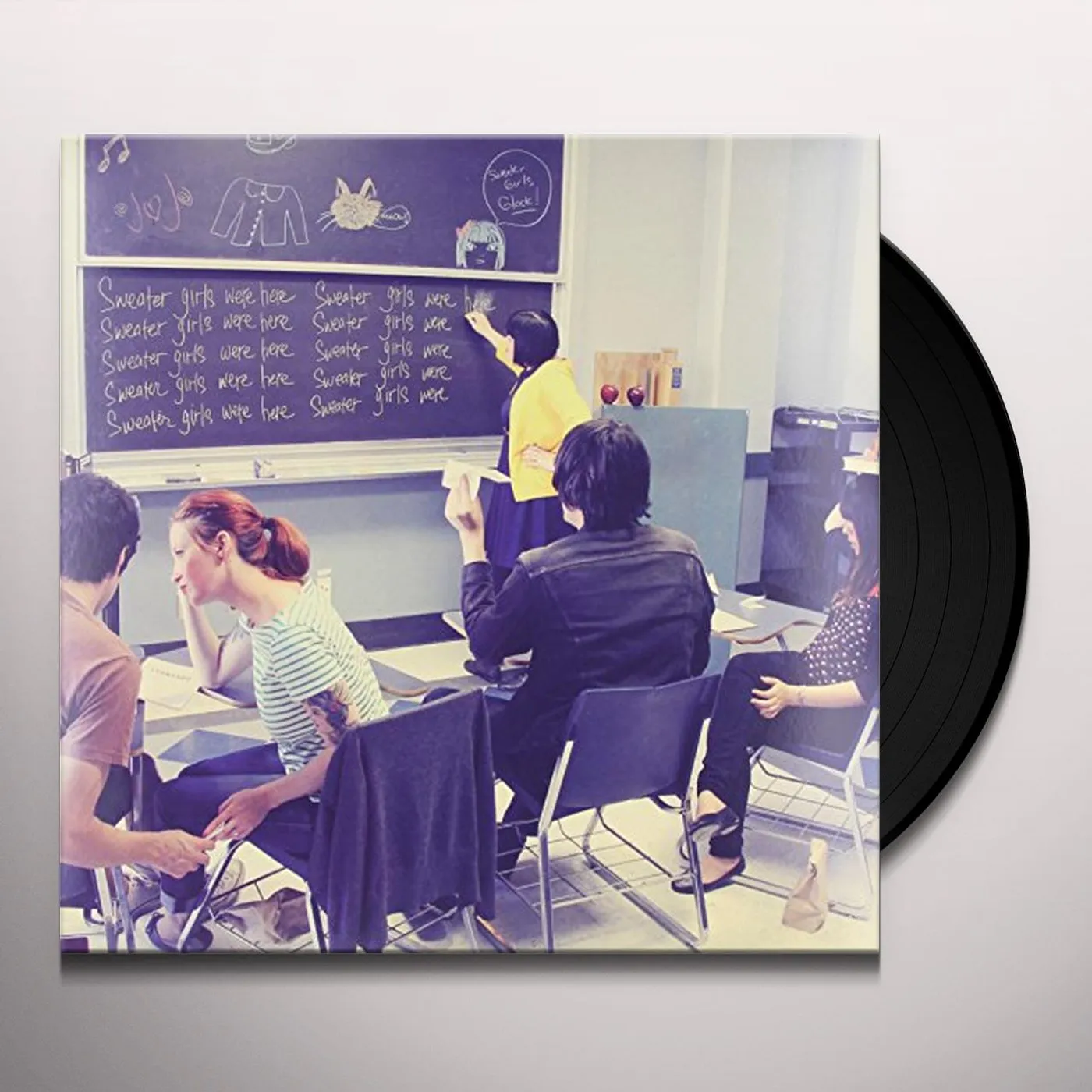 SWEATER GIRLS WERE HERE Vinyl Record