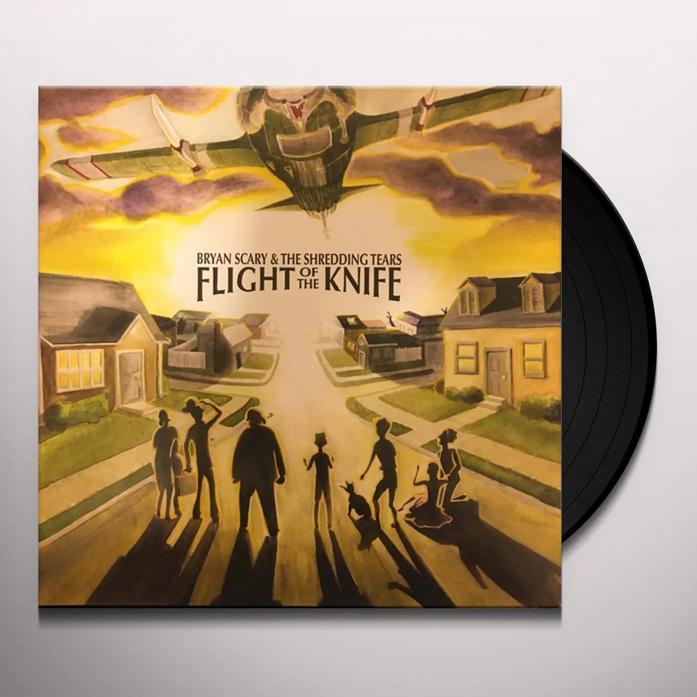 Bryan Scary & the Shredding Tears Flight of the Knife Vinyl Record