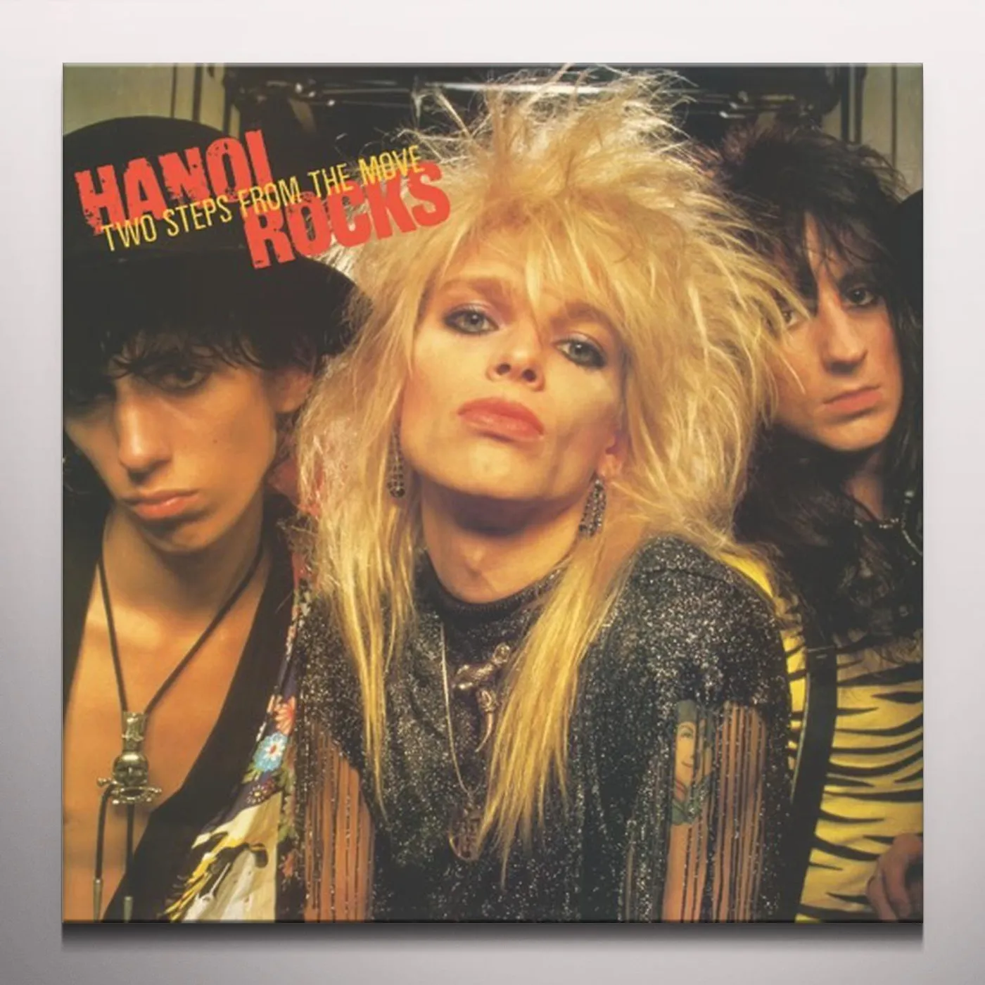 Hanoi Rocks TWO STEPS FROM THE MOVE - Limited Edition Yellow Colored Vinyl Record