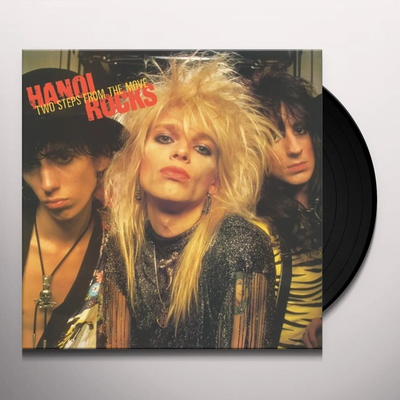 Hanoi Rocks TWO STEPS FROM THE MOVE Vinyl Record