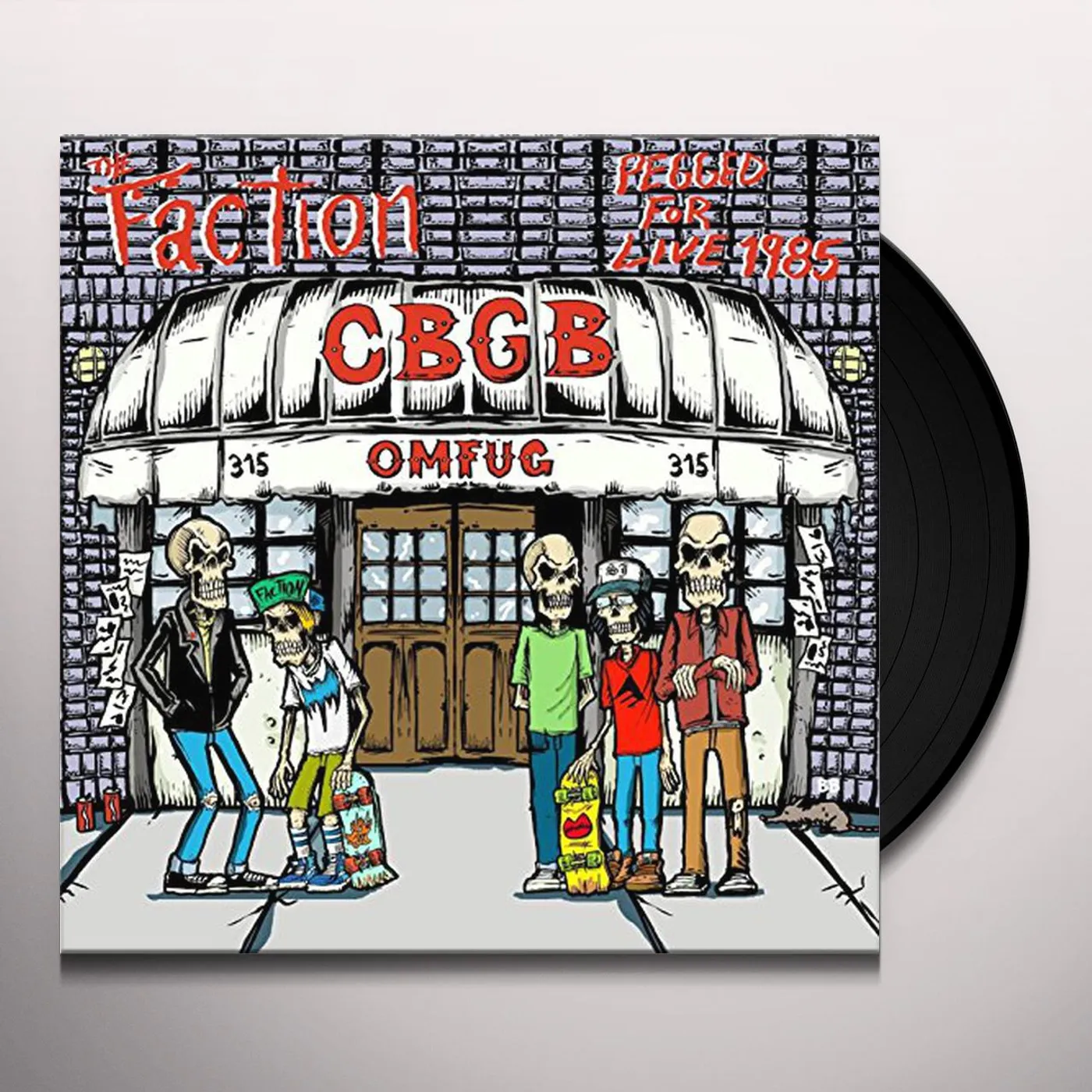 Faction PEGGED FOR LIVE Vinyl Record