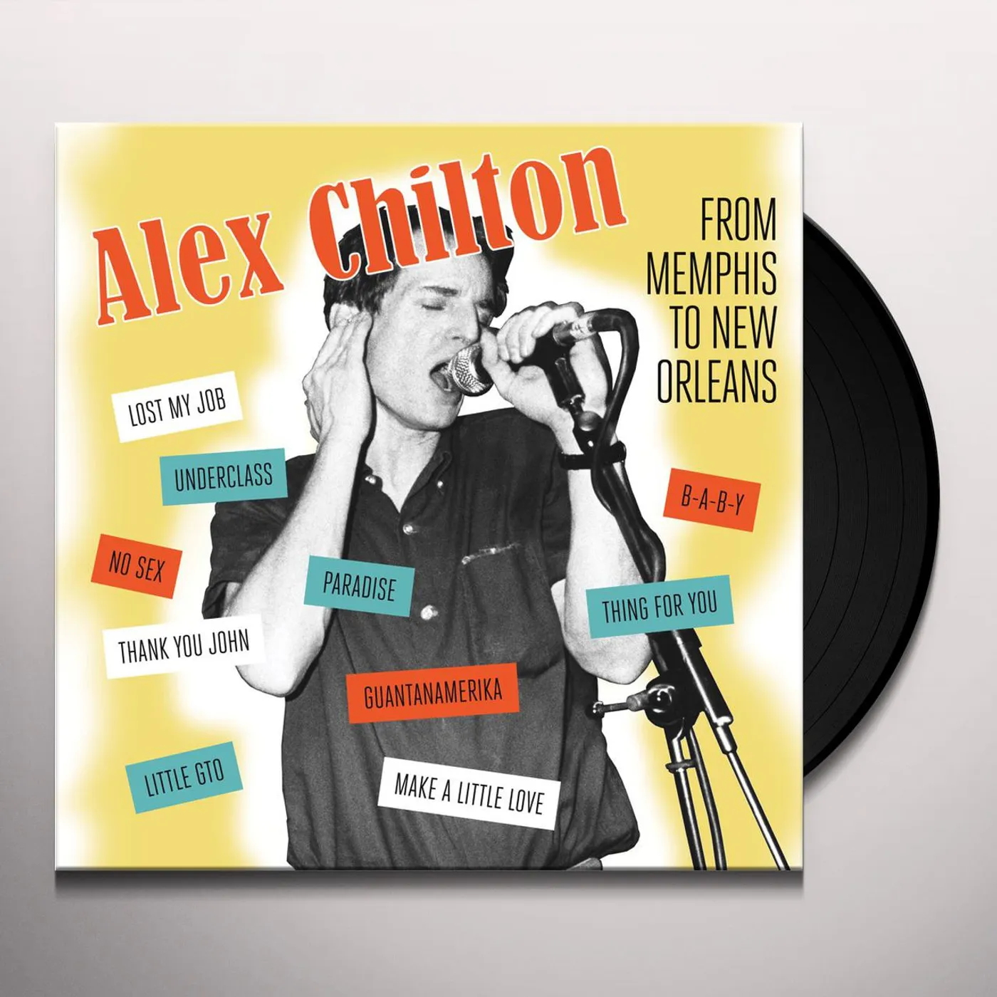 Alex Chilton From Memphis to New Orleans Vinyl Record