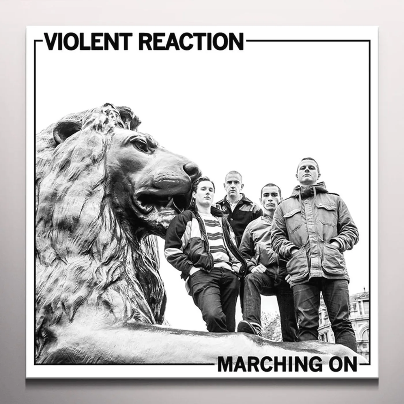 Violent Reaction Marching On Vinyl Record