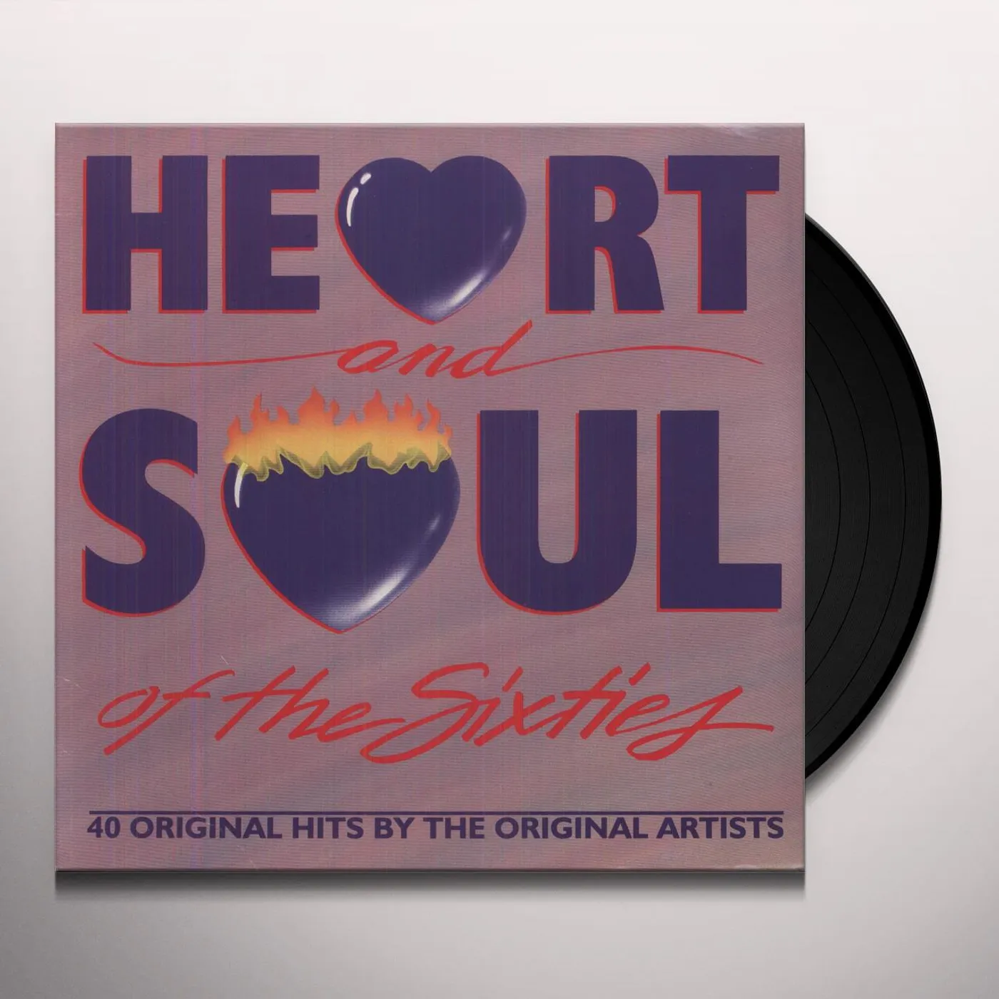 Heart & Soul Of The 60's 40 TRACKS Vinyl Record