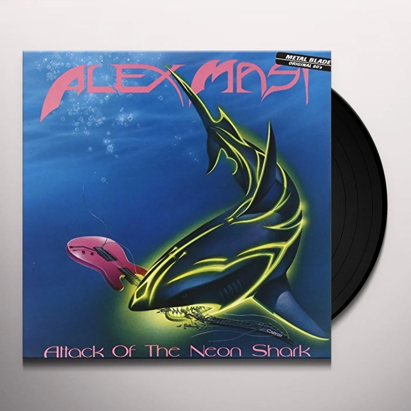 Alex Masi Attack of the Neon Shark Vinyl Record