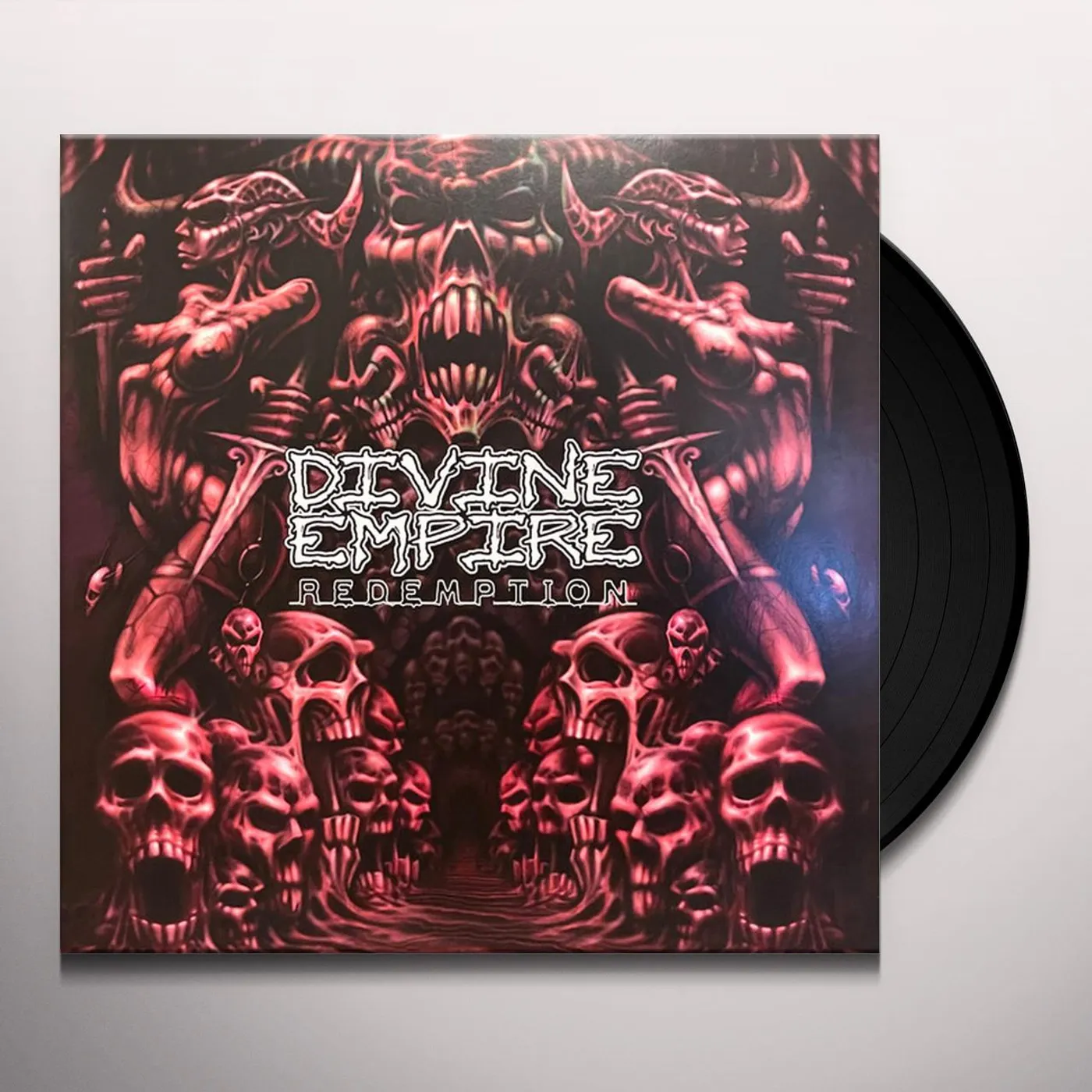 Divine Empire REDEMPTION (OXBLOOD & BONE SWIRL VINYL) Vinyl Record