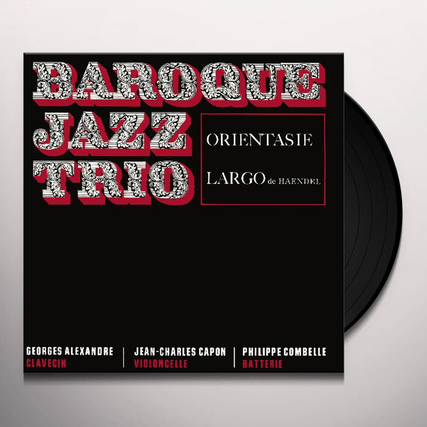 Baroque Jazz Trio ORIENTASIE / LARGO Vinyl Record