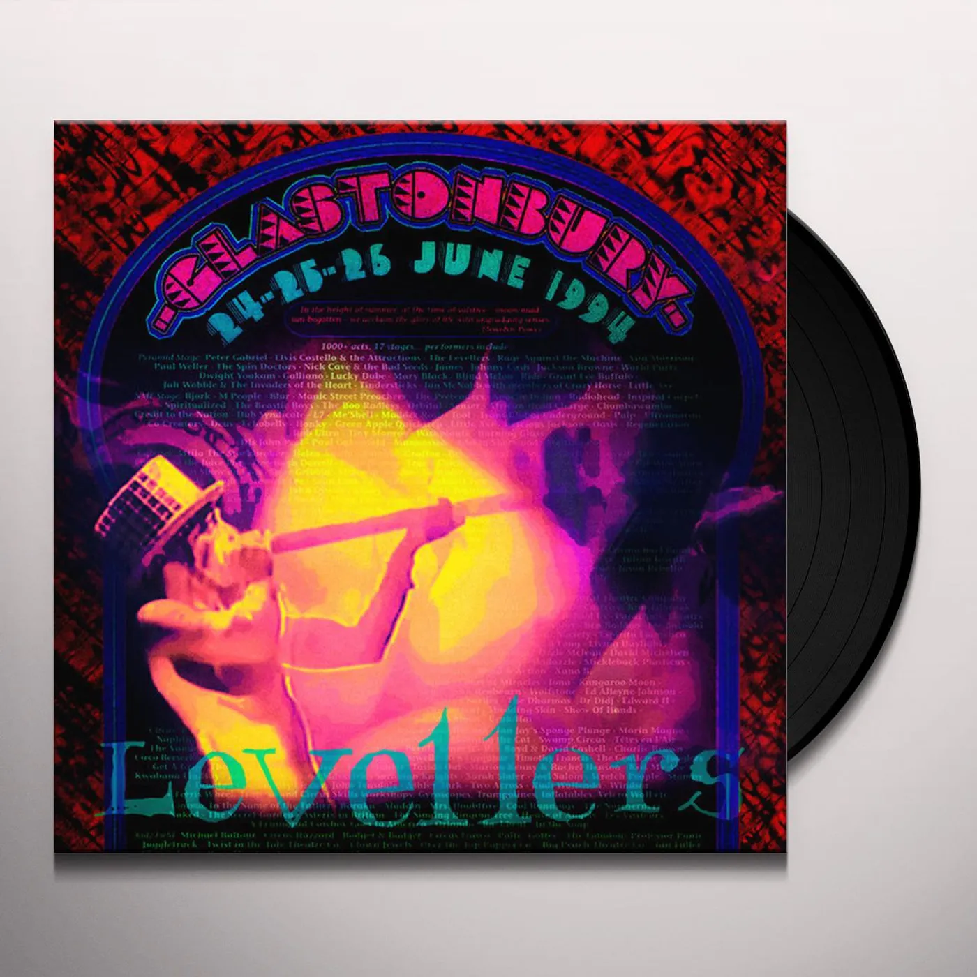 Levellers GLASTONBURY 94 Vinyl Record