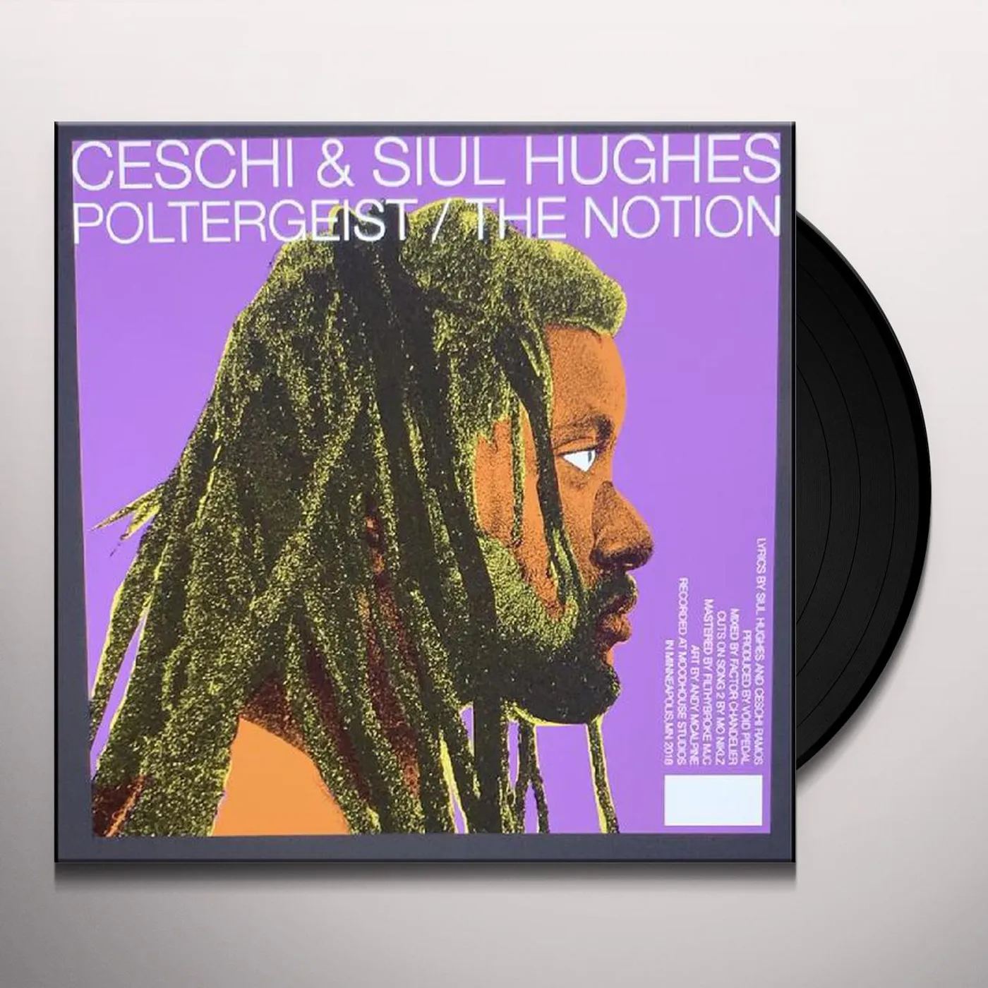 Ceschi & Siul Hughes POLTERGEIST / NOTION Vinyl Record