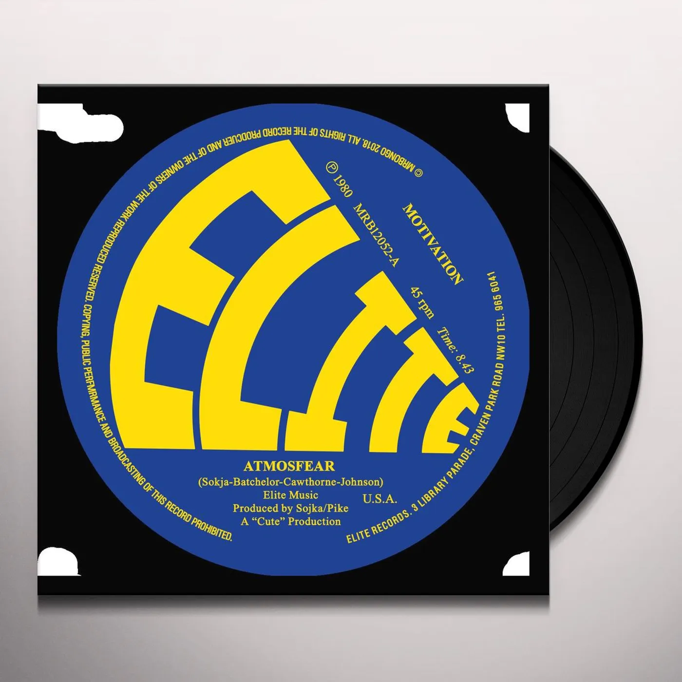 Atmosfear Motivation / Extract Vinyl Record