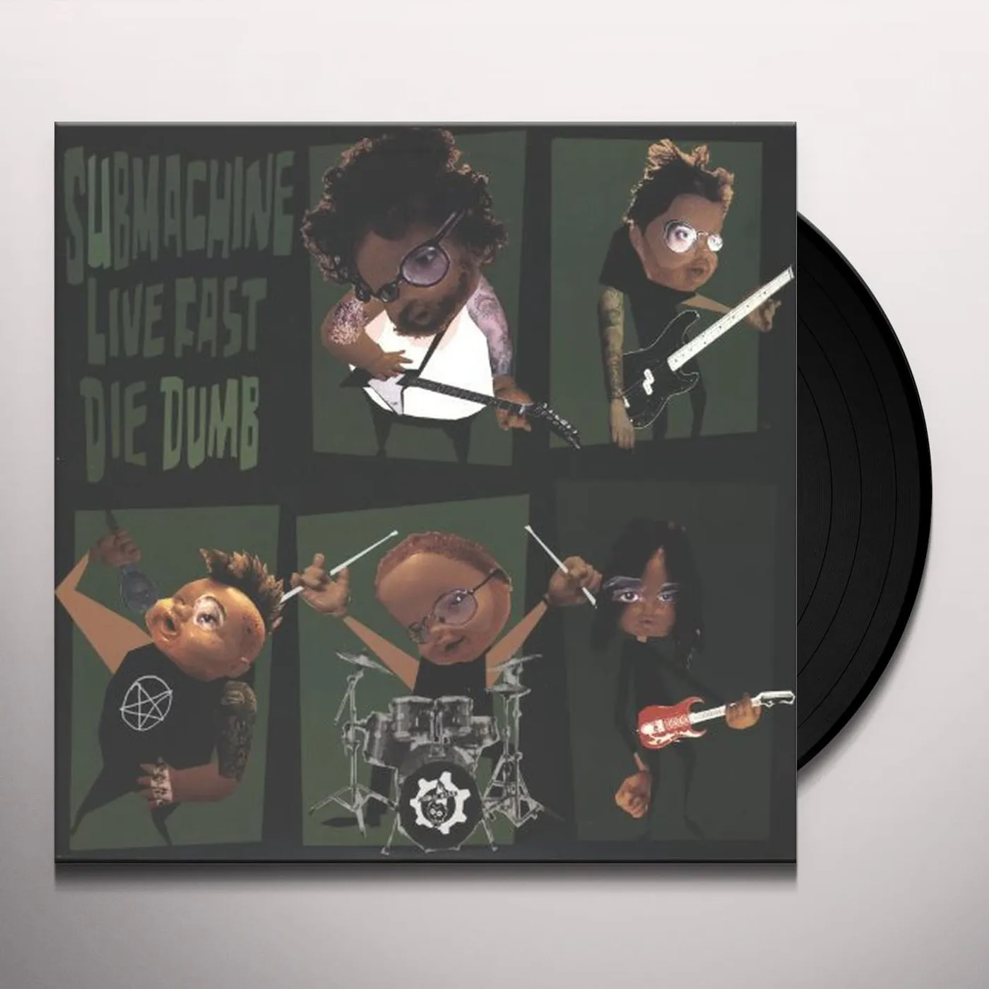 Submachine Live Fast Die Dumb Vinyl Record