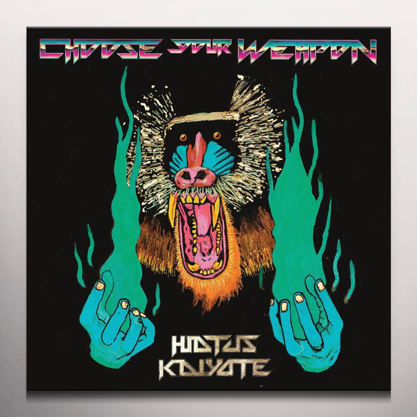 Hiatus Kaiyote CHOOSE YOUR WEAPON   (DLI) Vinyl Record - Blue Vinyl, Colored Vinyl