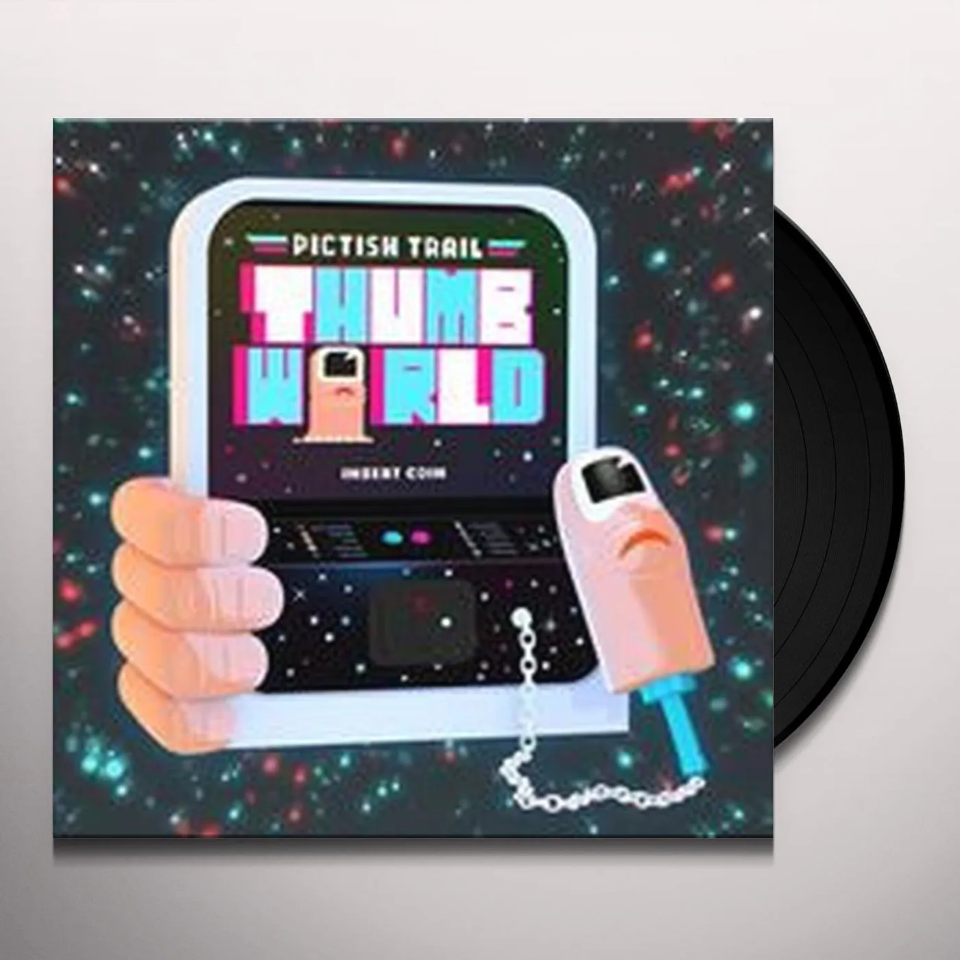 Pictish Trail THUMB WORLD (DL CARD) Vinyl Record