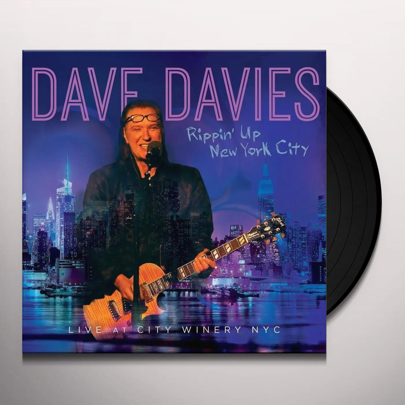 Dave Davies Rippin Up New York City Vinyl Record