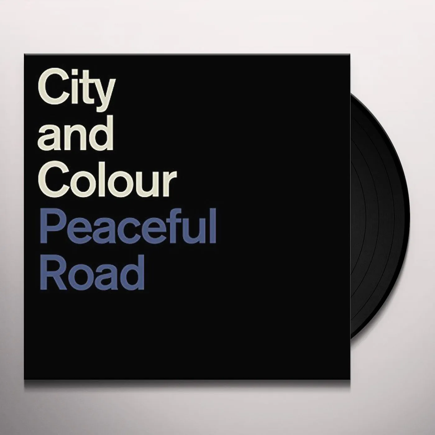 City and Colour Peaceful Road / Rain Vinyl Record