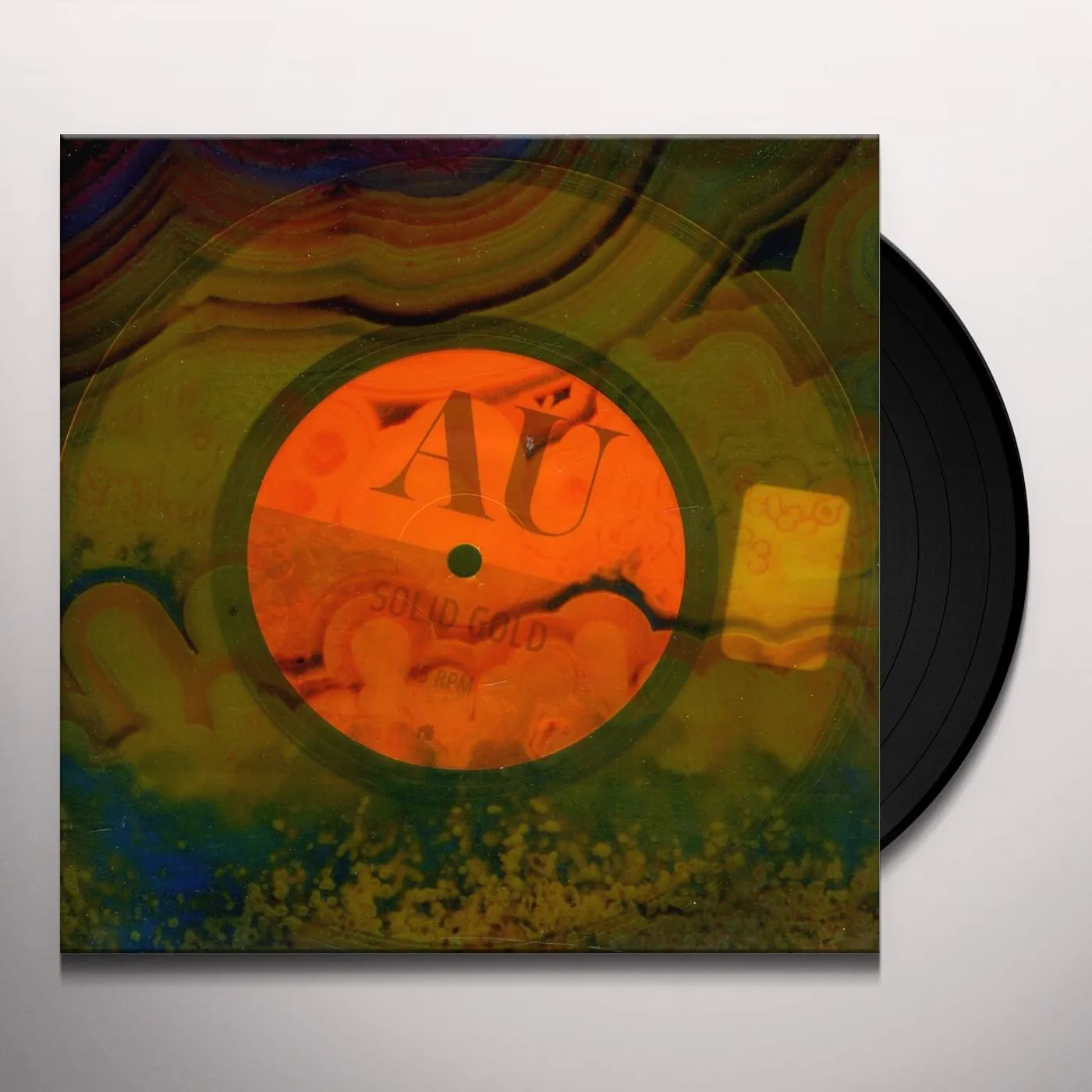 Au SOLID GOLD Vinyl Record