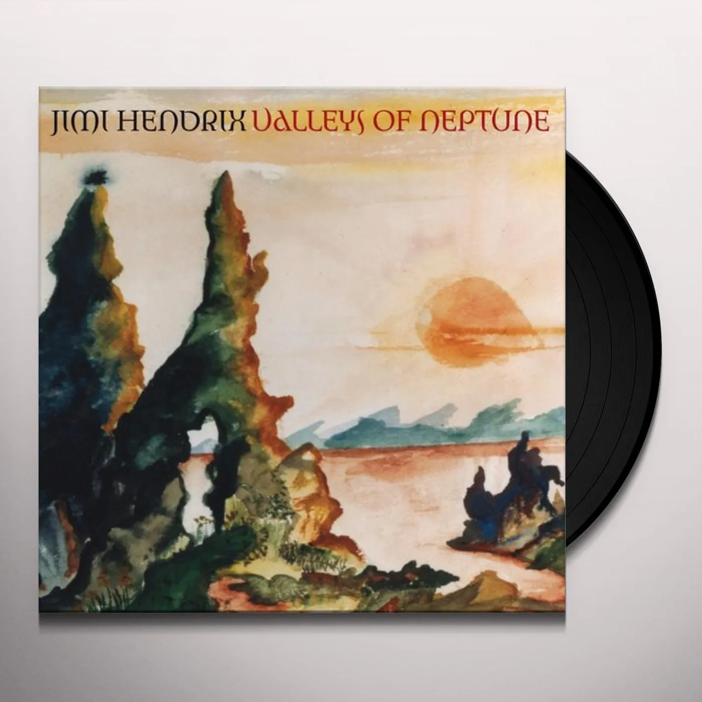 Jimi Hendrix VALLEYS OF NEPTUNE / CAT TALKING TO ME Vinyl Record