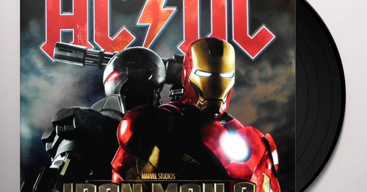 AC/DC IRON MAN 2 Vinyl Record