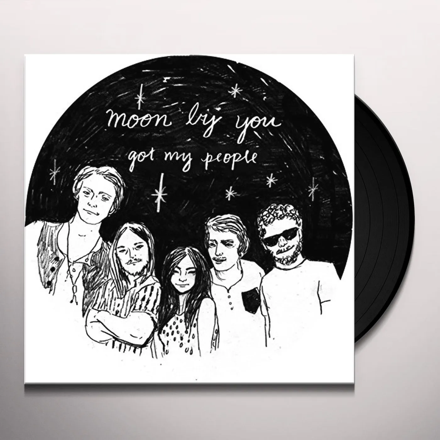 Moon By You Got My People Vinyl Record