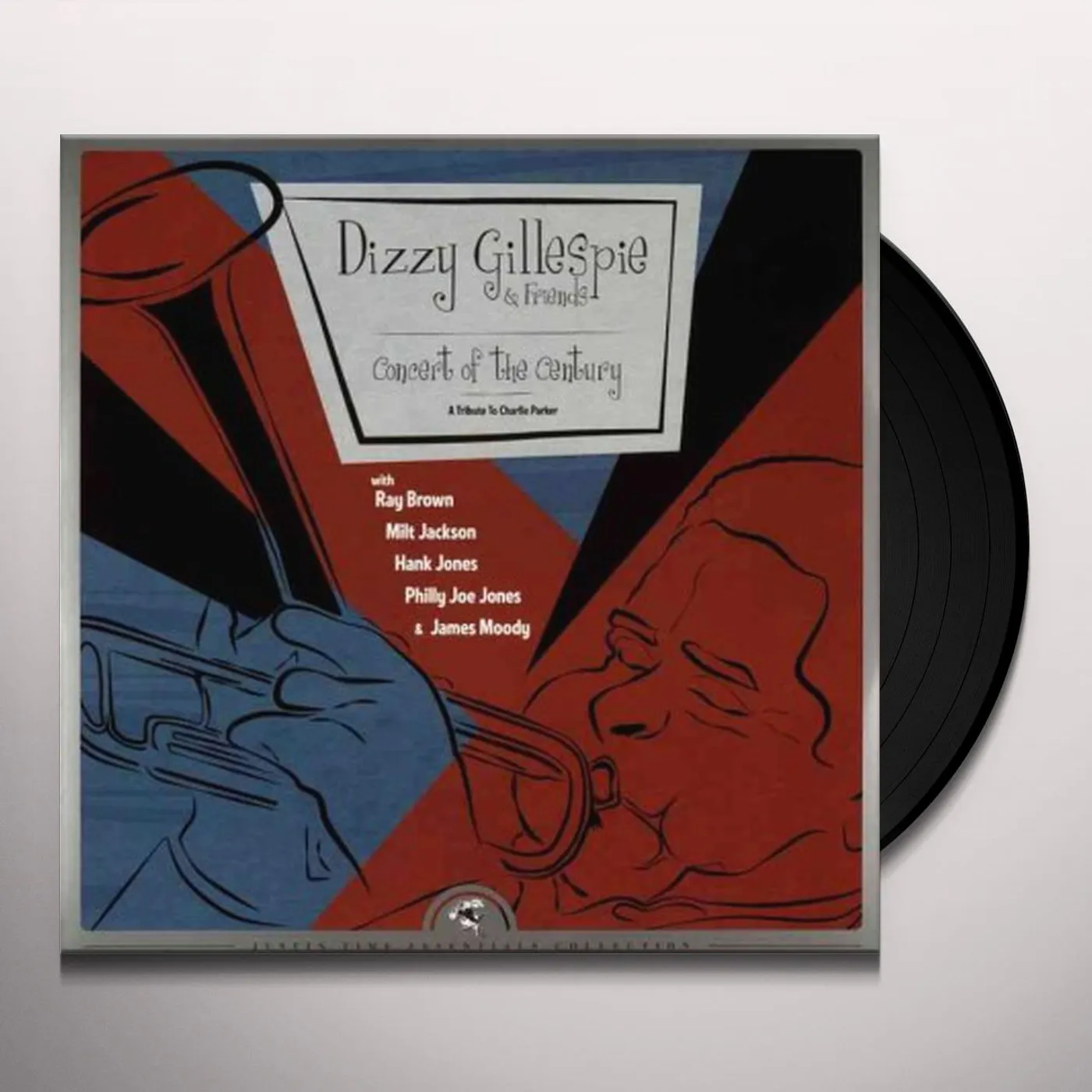 Dizzy Gillespie & Friends CONCERT OF THE CENTURY - TRIBUTE TO CHARLIE PARKER Vinyl Record