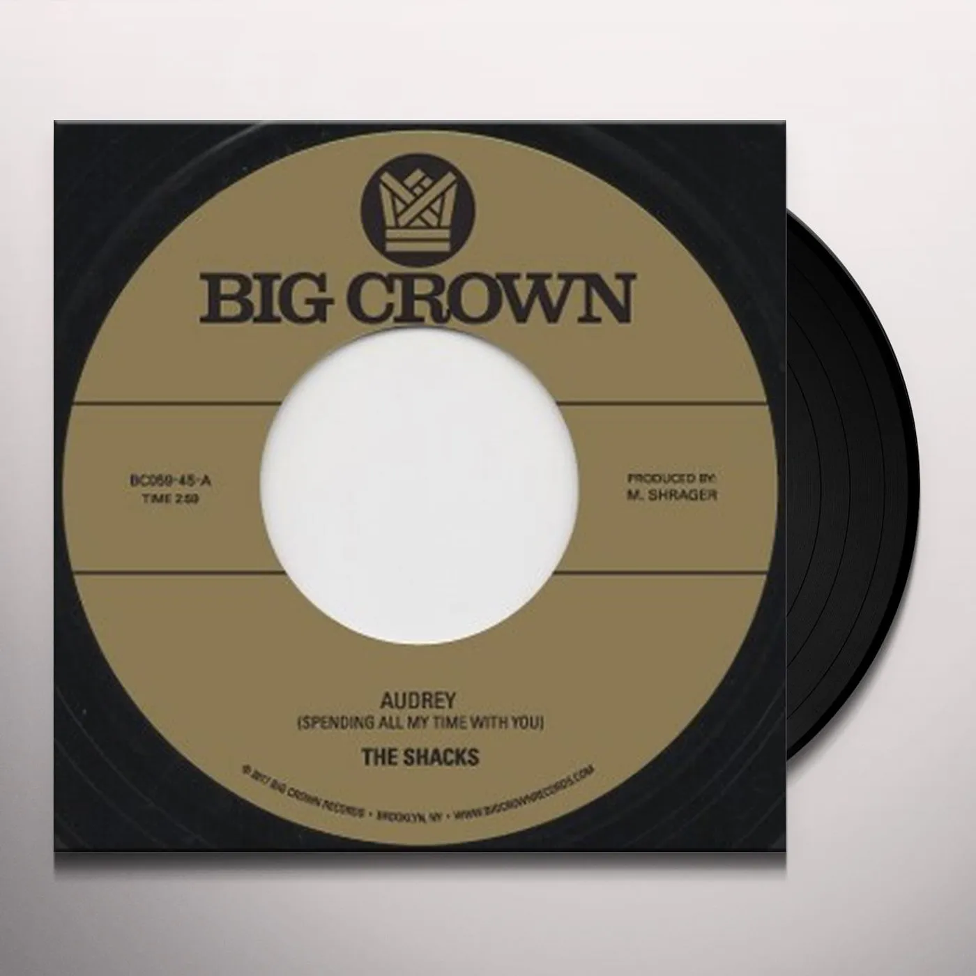 The Shacks AUDREY / FLY FISHING Vinyl Record