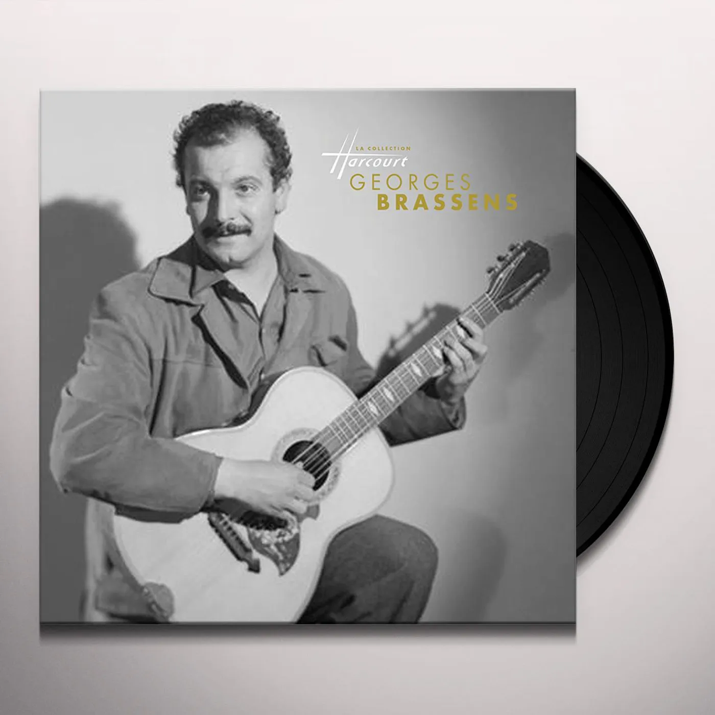 Georges Brassens LA COLLECTION HARCOURT Vinyl Record