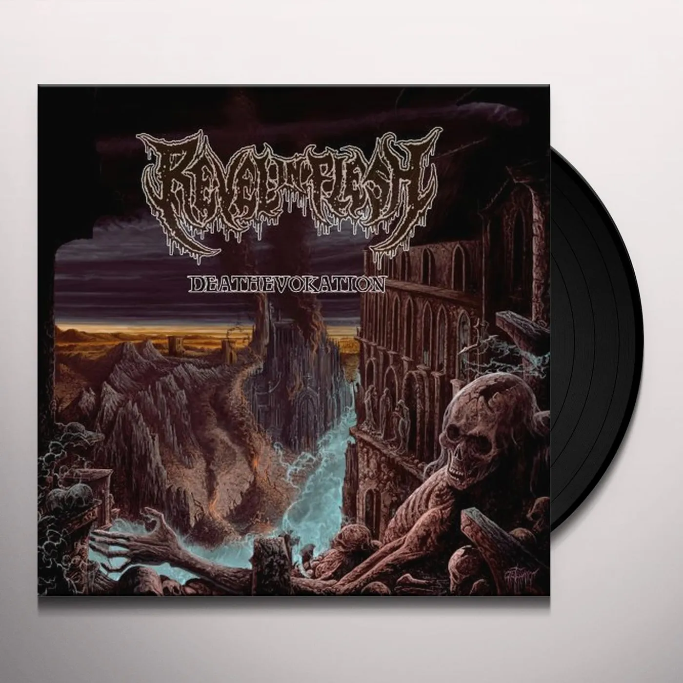 Revel In Flesh Deathevokation Vinyl Record