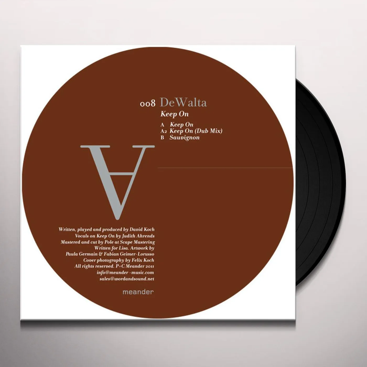 DeWalta Keep On Vinyl Record