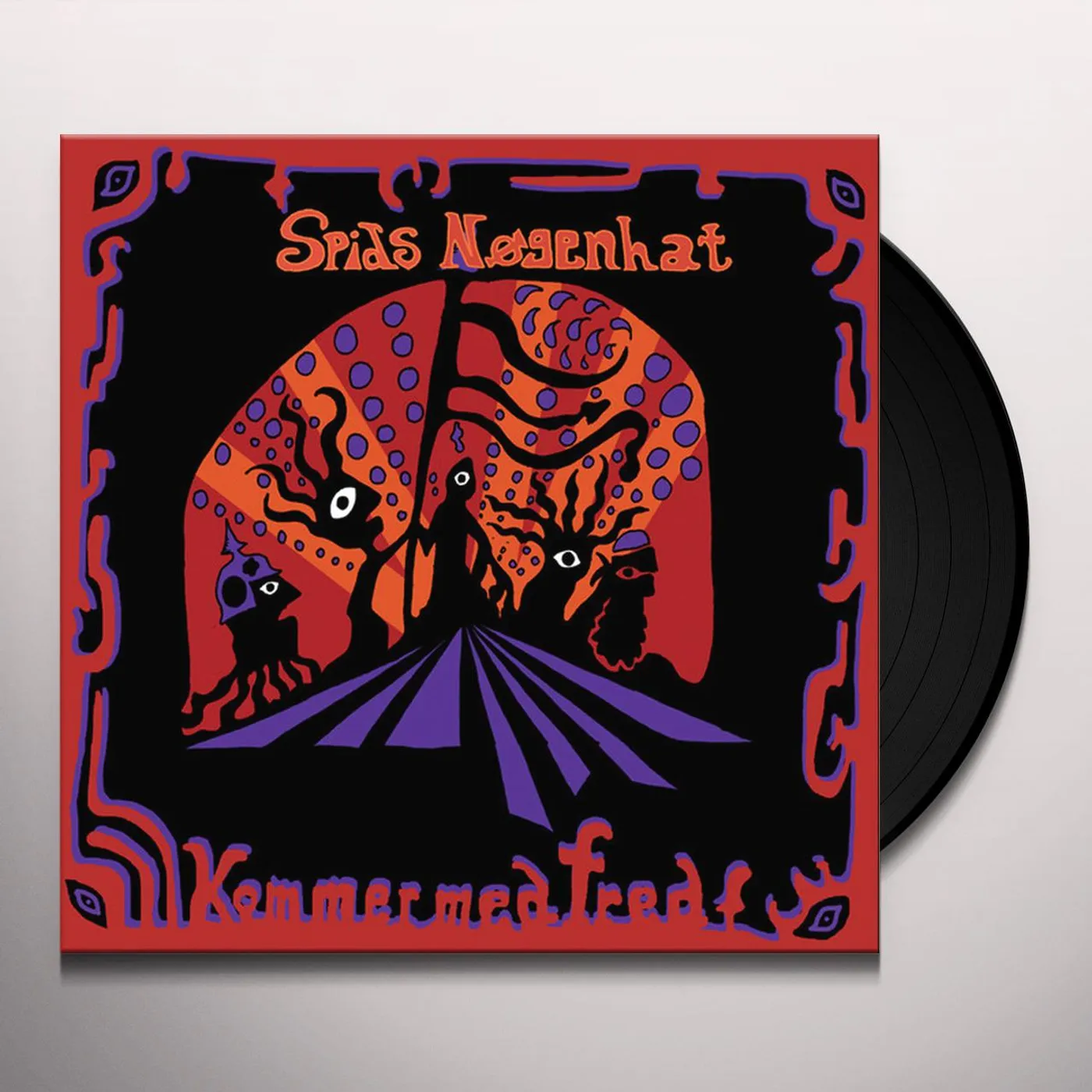 Spids Nøgenhat KOMMER MED FRED (CLEAR VINYL/IMPORT) Vinyl Record