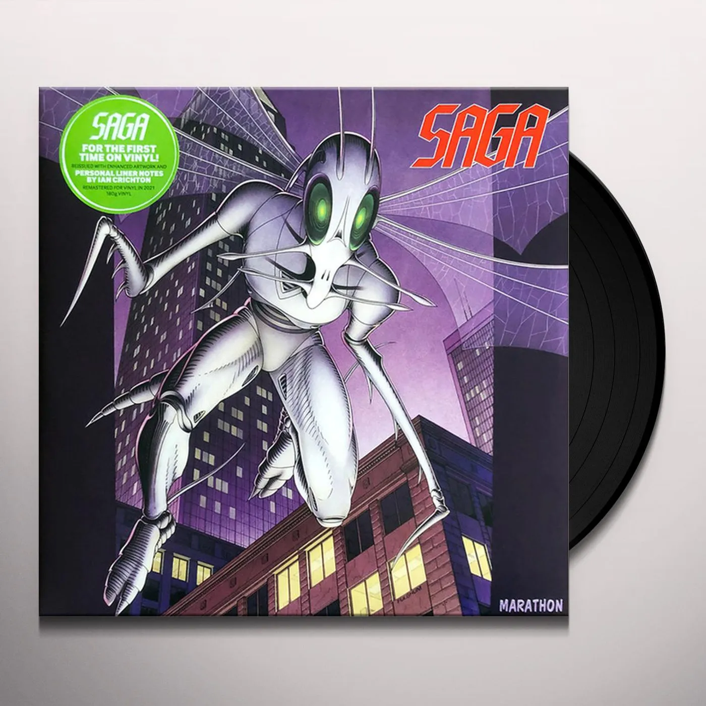 Saga Marathon Vinyl Record