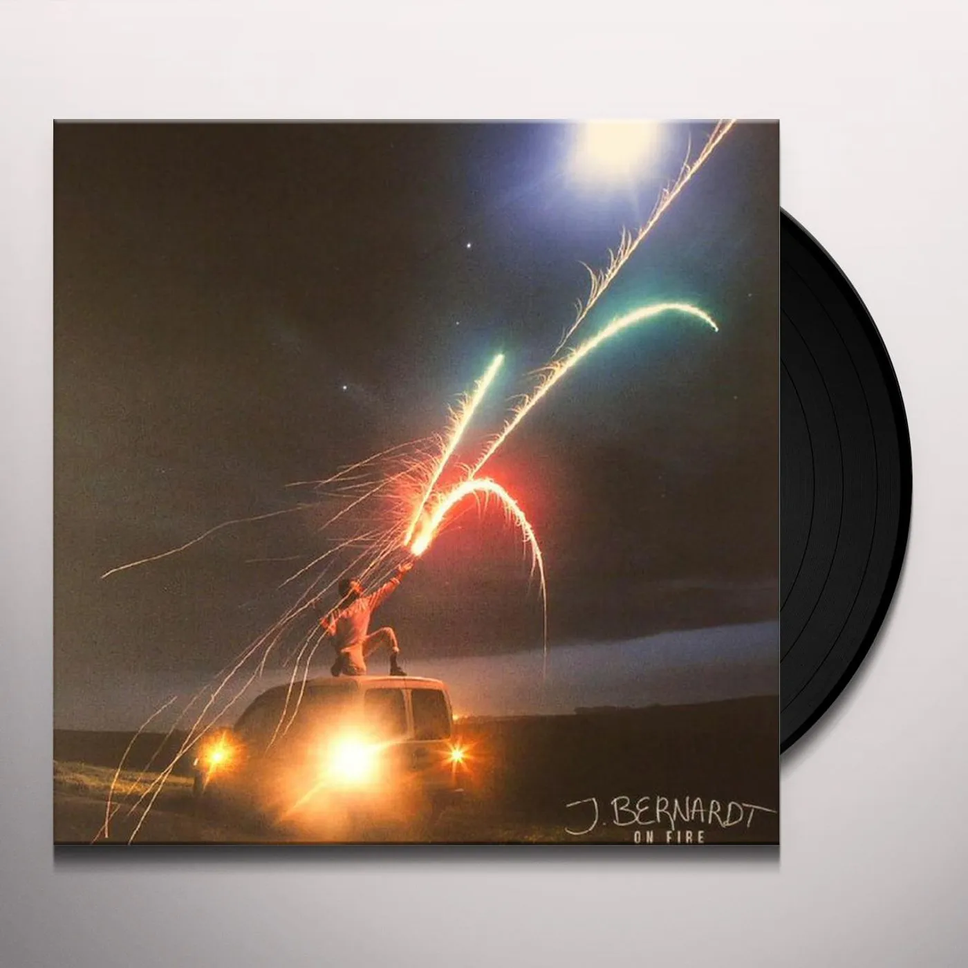 J. Bernardt Wicked Streets / On Fire Vinyl Record