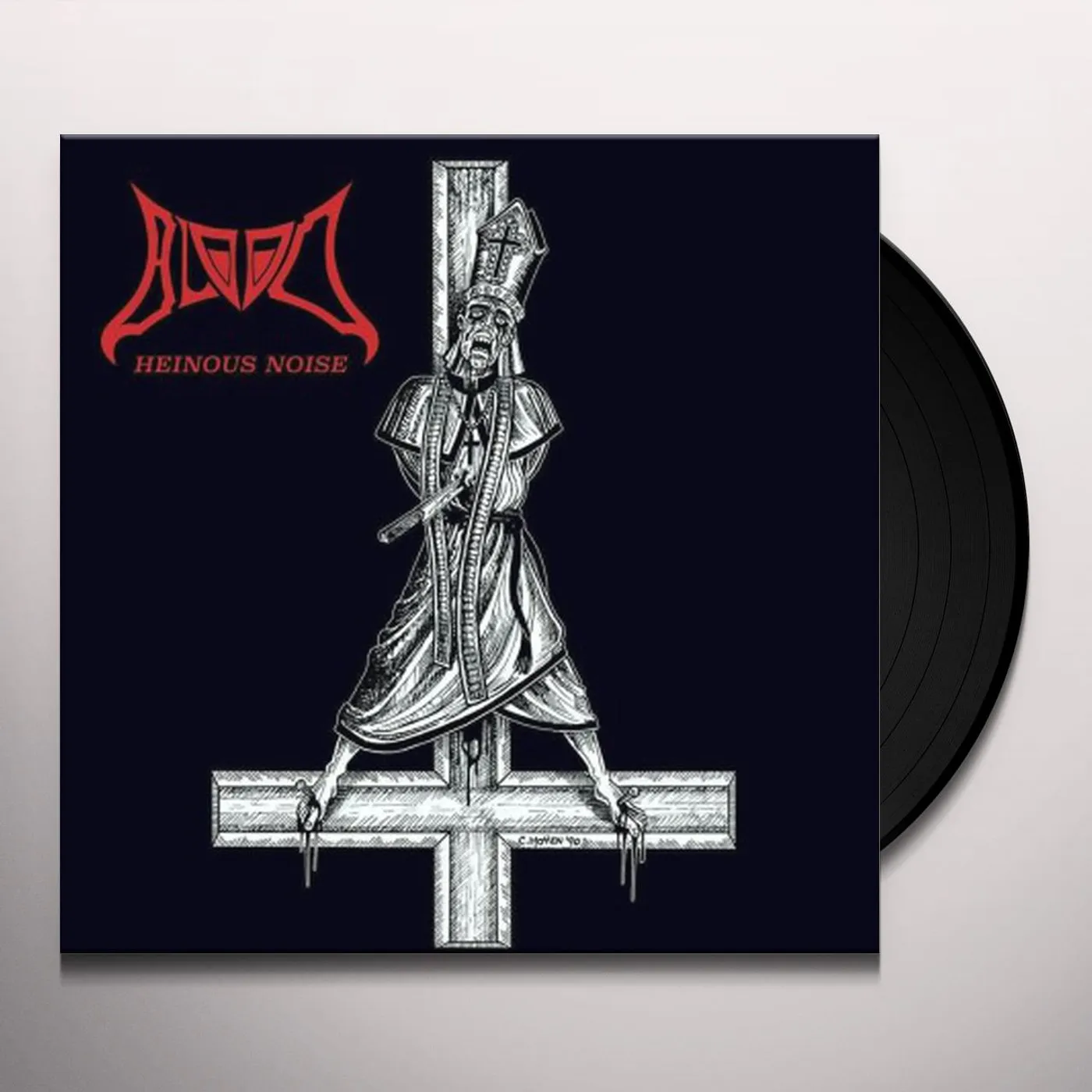 BLOOD Heinous Noise Vinyl Record
